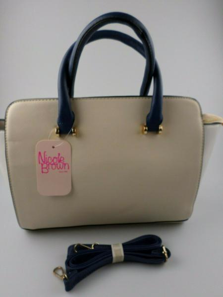 Nicole Brown: Schöne Handtasche mehrfarbig